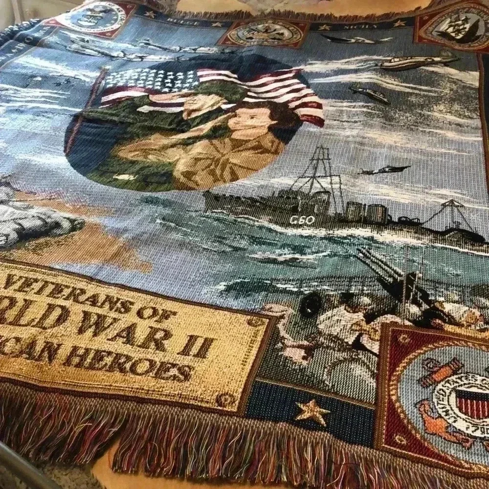 3 for 30$ veterans throw blanket NEW